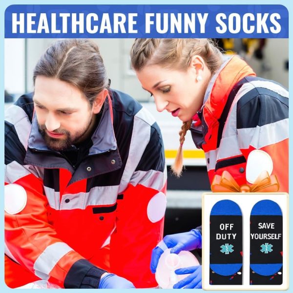 Best Funny Nurse Socks - Perfect Gift For Medical Professionals - Image 6