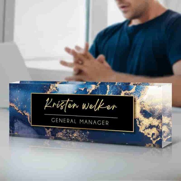 Best Personalized Desk Name Plate - Office Gifts - Image 3