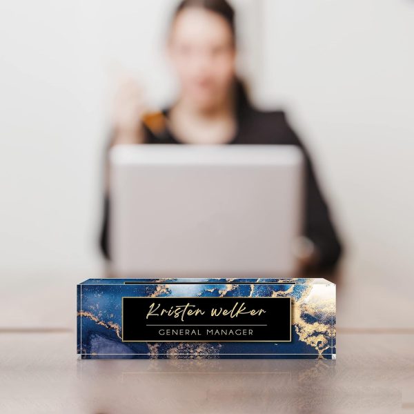 Best Personalized Desk Name Plate - Office Gifts - Image 4