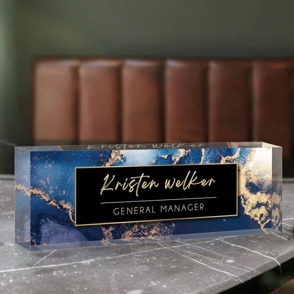Best Personalized Desk Name Plate - Office Gifts - Image 5