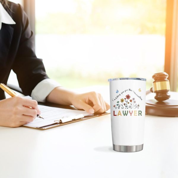 Best Lawyer Gifts For Women - Graduation Tumbler 20oz - Image 4