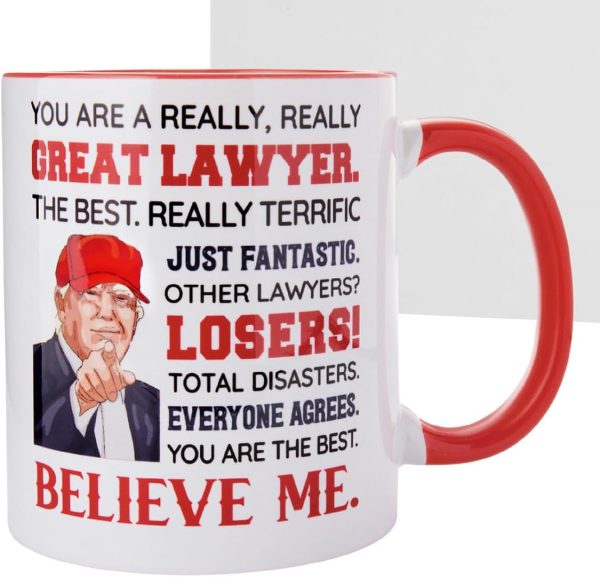 Funny Lawyer Mug - Best Lawyer Gifts For Men & Women