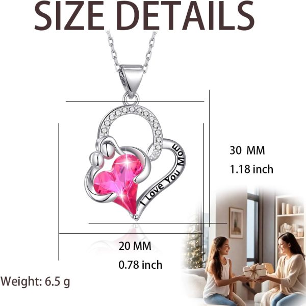 Best Mom & Daughter Pendant Necklace - Gift For Mother's Day - Image 3