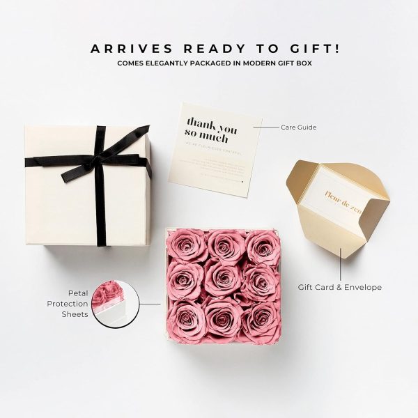 Best Eternity Roses - Preserved Real Roses In Elegant Box - Image 4