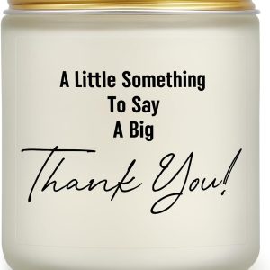 Unique Thank You Gifts - Lavender Candle For All Occasions