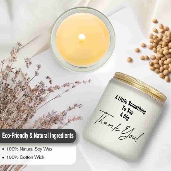 Unique Thank You Gifts - Lavender Candle For All Occasions - Image 4