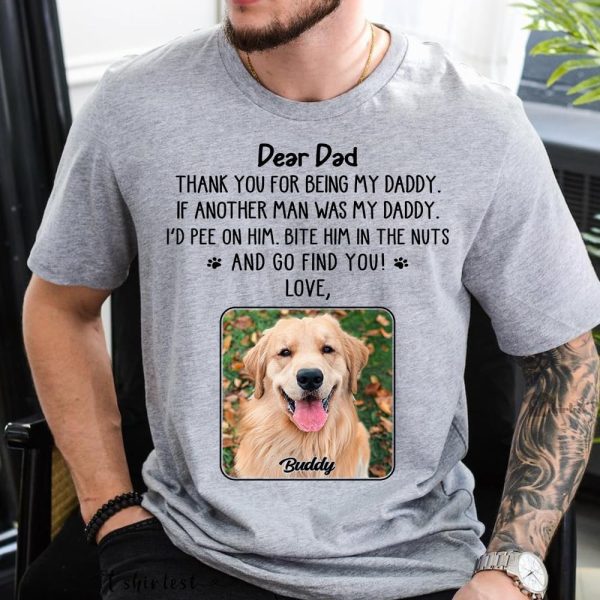 Best Custom Dog Dad T-shirt For Father's Day & Birthdays - Image 3