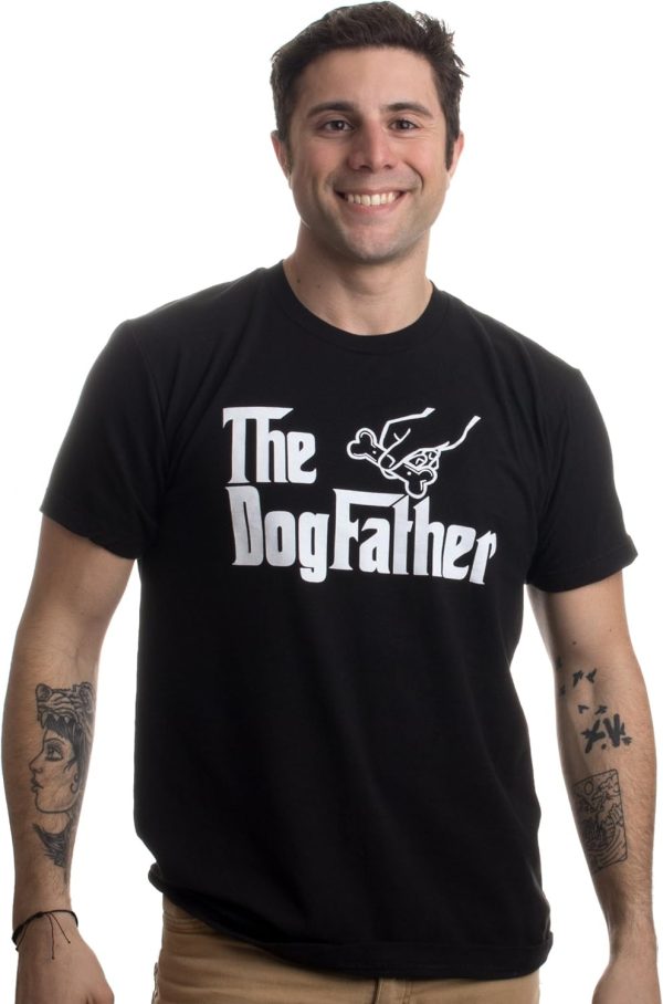 The Dogfather Funny Dog Lover T-shirt For Dad - Image 2