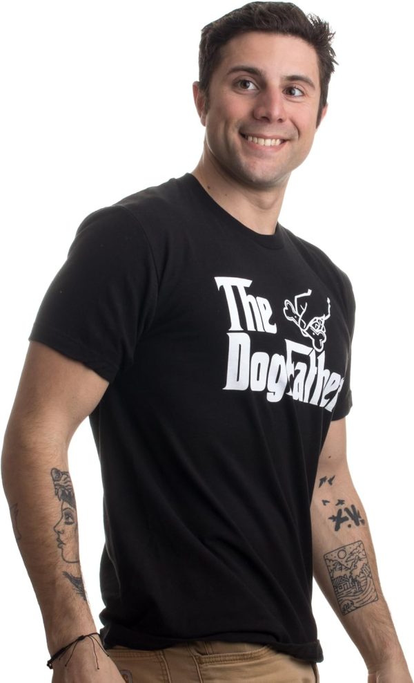 The Dogfather Funny Dog Lover T-shirt For Dad - Image 3
