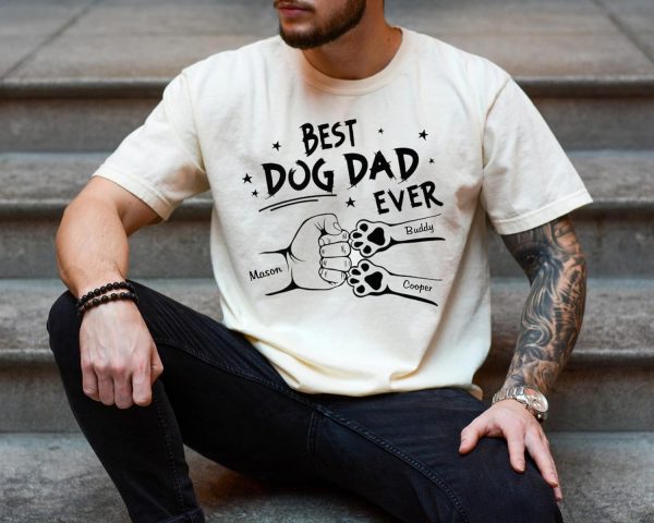 Best Custom Grandpa Shirt - Fist Bump Design For Men - Image 5