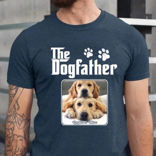 Best Custom Dog Dad Shirt - Perfect For Father's Day & Gifts - Image 3