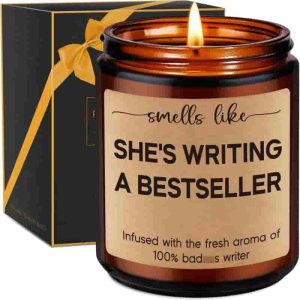 Best Candle Gift For Writers - Funny Author Present