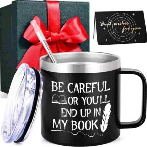 Best Writer Gifts: Funny 14 Oz Coffee Mug With Gift Box