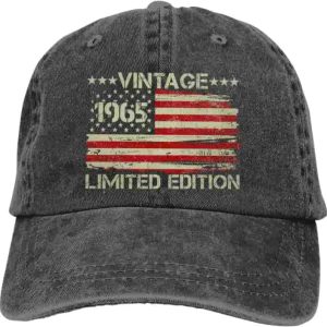 Best 60th Birthday Gift Hat For Men & Women - 1965 Vintage
