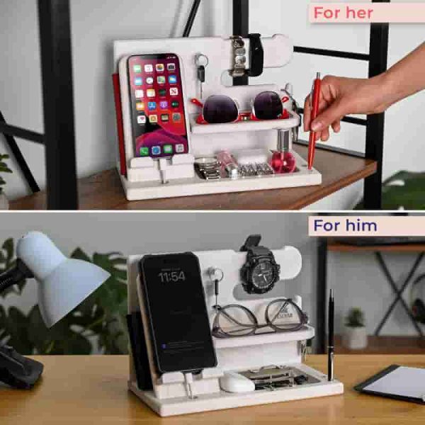Best Wood Phone Docking Station Gift For Women - Image 4