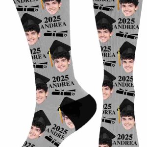 2025 Custom Graduation Socks - Personalized Gift Idea