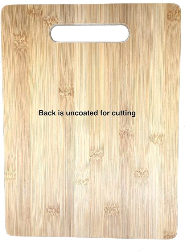 Engraved Bamboo Cutting Board - Unique Gift For Son-in-law - Image 4