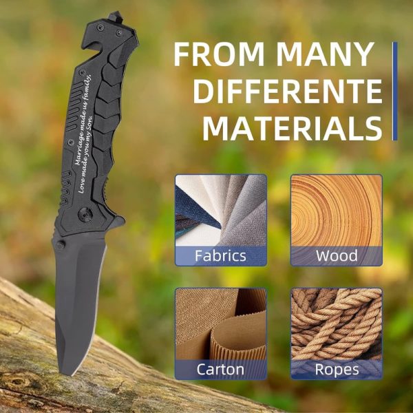 Best Son-in-law Pocket Knife - Thoughtful Groom Gift For Any Occasion - Image 5