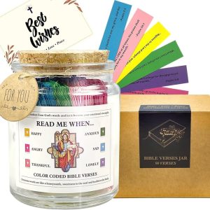 Inspirational Bible Verse Jar - Top Christian Gift