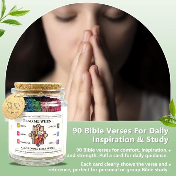 Inspirational Bible Verse Jar - Top Christian Gift - Image 4