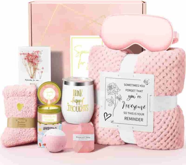 Best Relaxing Spa Gift Basket For Women - Birthday & Holiday Gifts