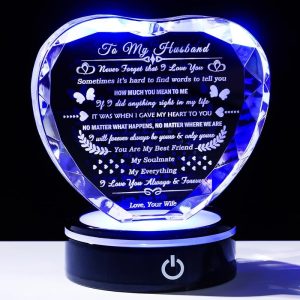 Best Romantic Crystal Gifts For Husband - Anniversary & Holidays