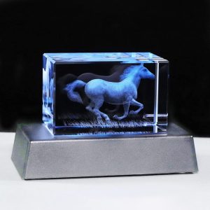 Best Gifts For Horse Lovers - 3d Crystal Horse Figurine Decor