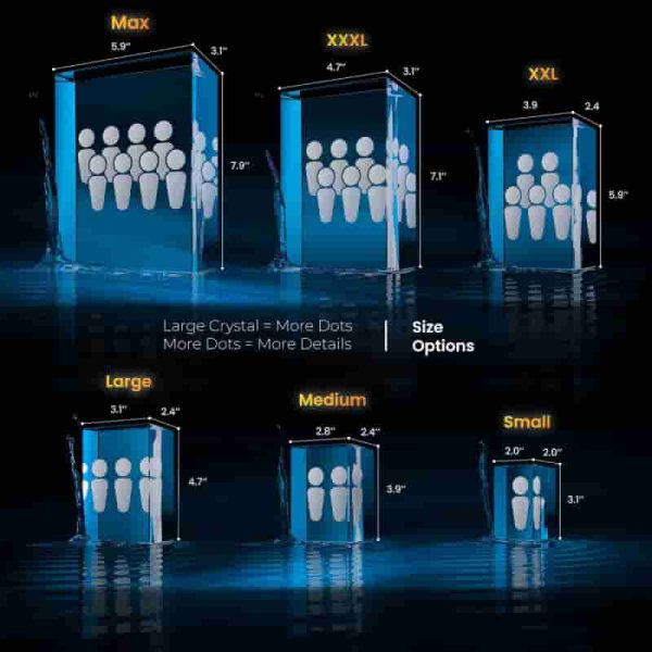 Best 3d Crystal Photo Gifts For Couples & Family - Image 2