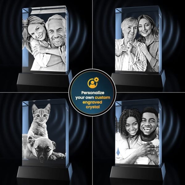 Best 3d Crystal Photo Gifts For Couples & Family - Image 3