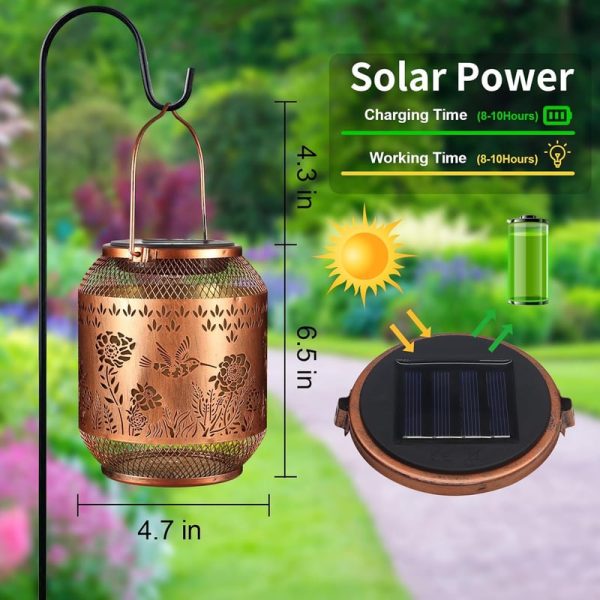 Best Hummingbird Solar Lanterns - Perfect Gifts For Mom & Grandma - Image 4
