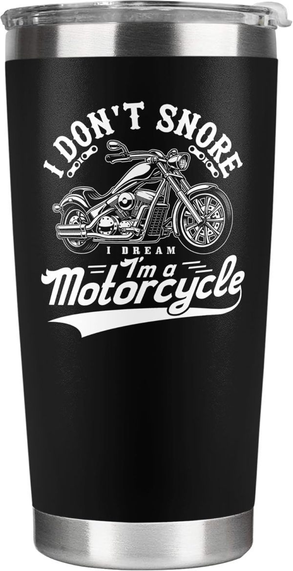Best Motorcycle Gifts For Men - 20 Oz Tumbler