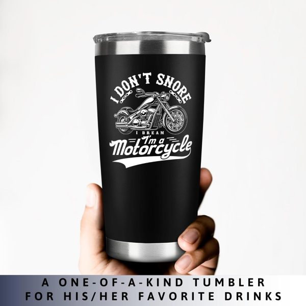Best Motorcycle Gifts For Men - 20 Oz Tumbler - Image 6