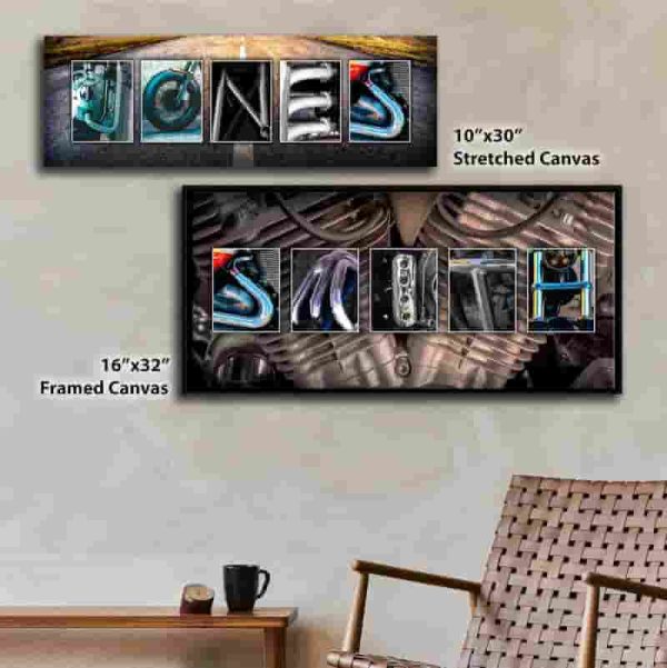 Custom Motorcycle Name Art Print - Perfect Gift For Enthusiasts - Image 2