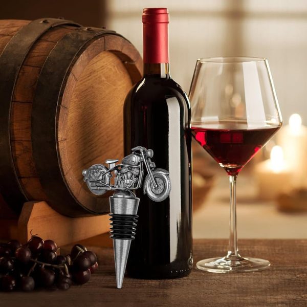 Best Motorcycle Wine Stopper Gift For Bikers & Men - Image 5