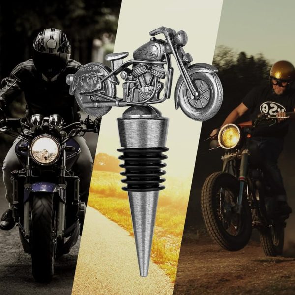 Best Motorcycle Wine Stopper Gift For Bikers & Men - Image 6