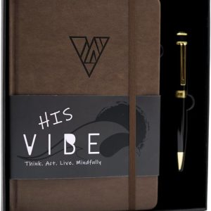 Best Vibe Journal & Pen Set For Men's Mindfulness