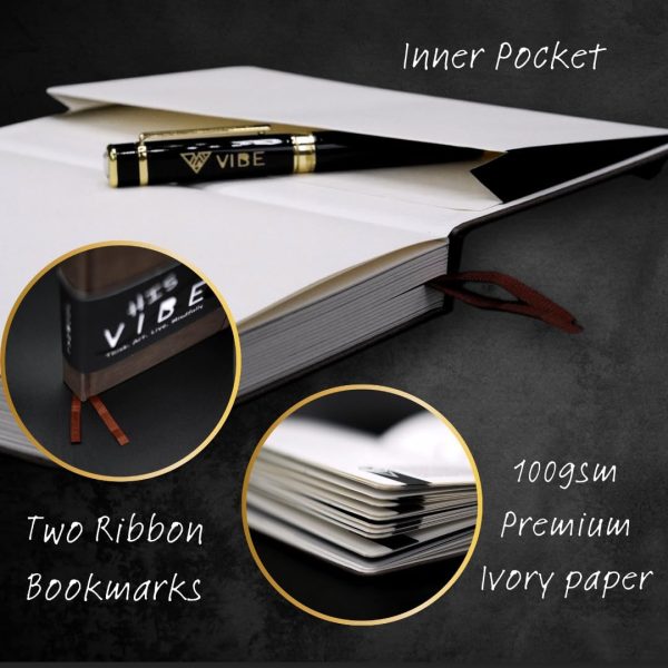 Best Vibe Journal & Pen Set For Men's Mindfulness - Image 5