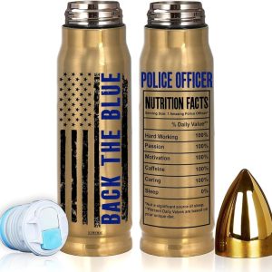 Best Police Officer Gift - 17oz Tumbler For Men | Back The Blue