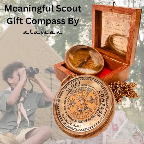 Best Engraved Scout Compass Gift For Boys - Image 4
