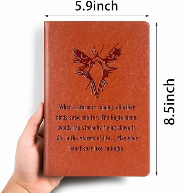 Eagle Scout Leather Notebook - Best Gift For Scouts & Leaders - Image 2