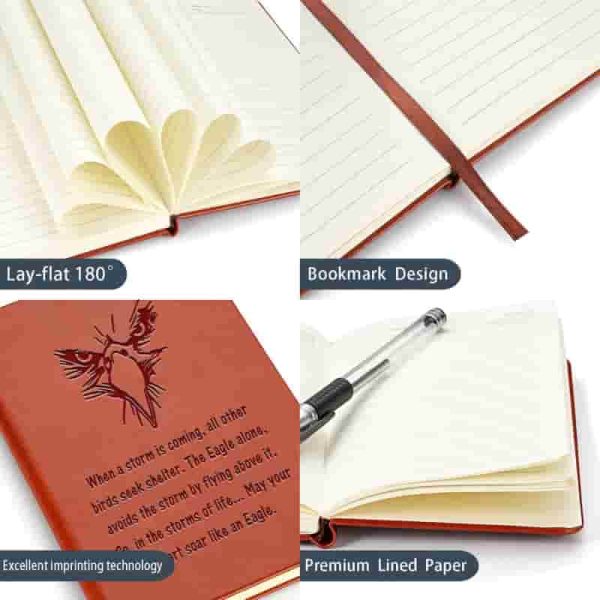 Eagle Scout Leather Notebook - Best Gift For Scouts & Leaders - Image 4