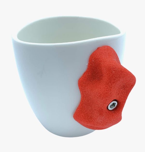Rock Climbing Hold Mug - Unique Climber Gift For Grip Training