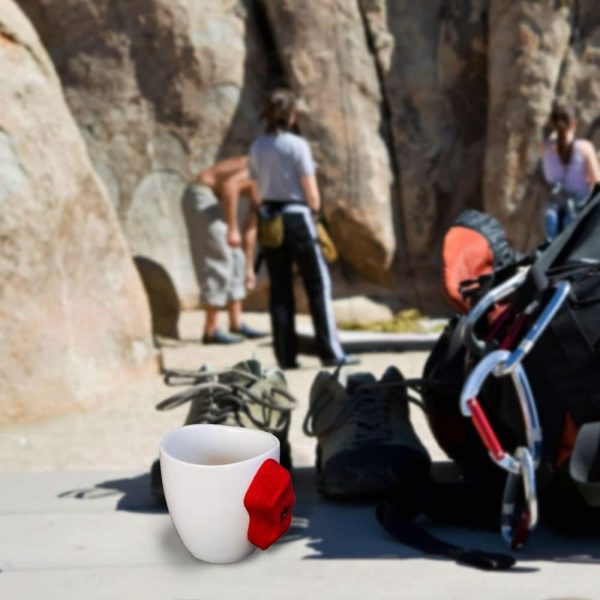 Rock Climbing Hold Mug - Unique Climber Gift For Grip Training - Image 2