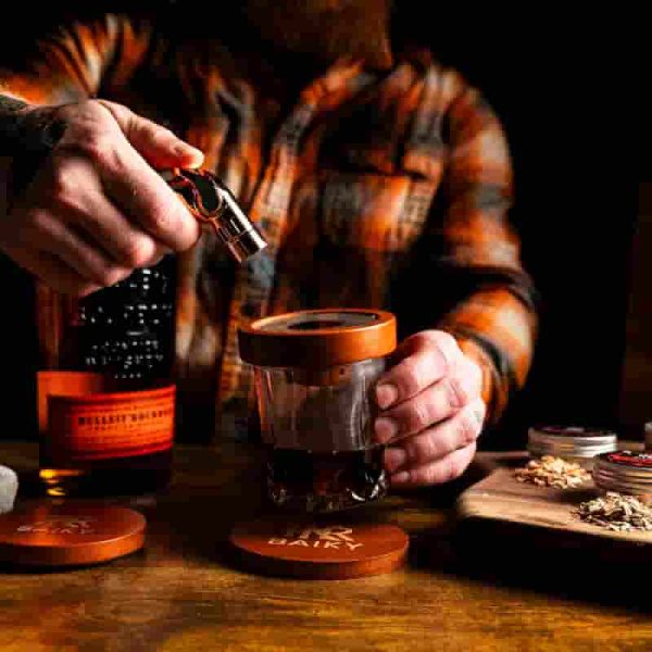 Best Whiskey Smoker Kit For Men - Baiky Bourbon Set - Image 5