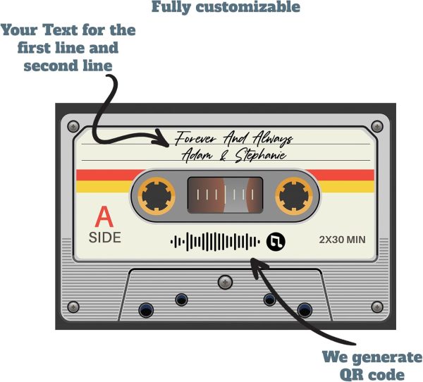 Best Personalized Music Plaque Gift For Valentine's Day - Image 4