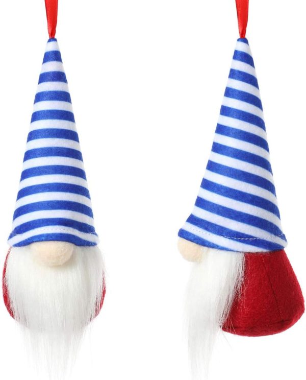 Best Patriotic Gnome Decorations Set - 10 Handmade Ornaments - Image 6