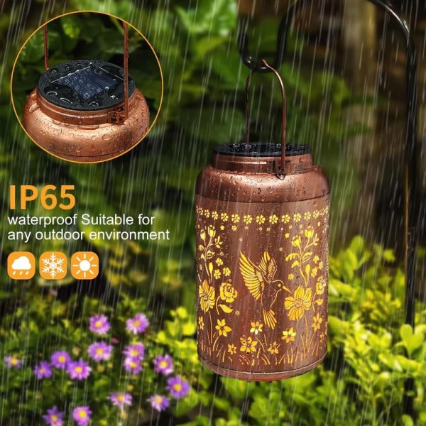 Best Solar Hummingbird Lanterns For Outdoor Decor Gifts - Image 5