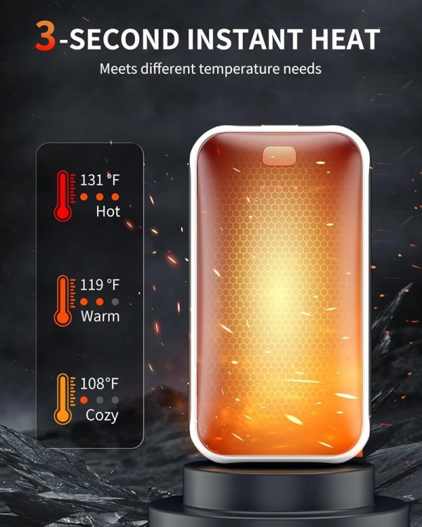 Best Rechargeable Hand Warmers - 2 Pack Usb Pocket Heaters - Image 4