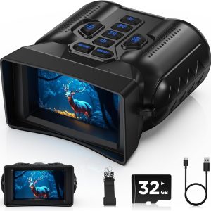 4k Night Vision Goggles With 10x Zoom & Infrared - Best For Wildlife