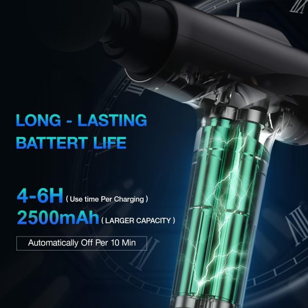Best Massage Gun For Deep Tissue Pain Relief – 30 Speeds, 9 Attachments - Image 3